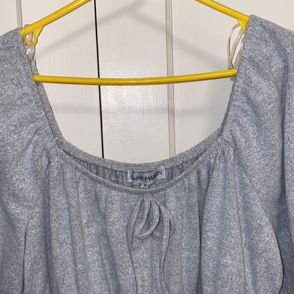 Almost Famous 3X Pale Gray Dress - Picture 4 of 14